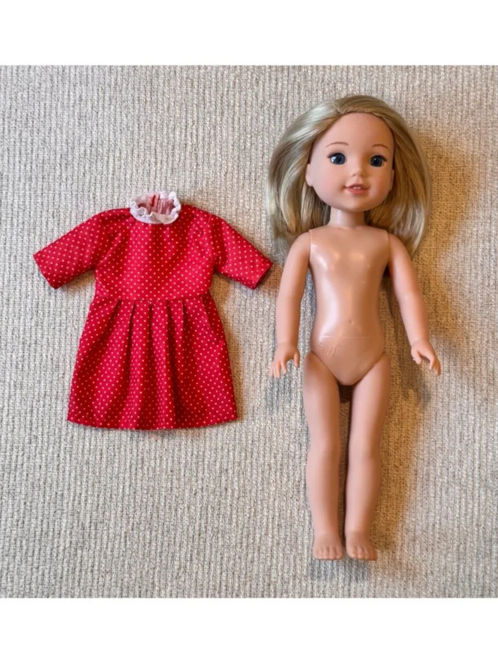 American Girl Wellie Wishers Camille Doll 14.5